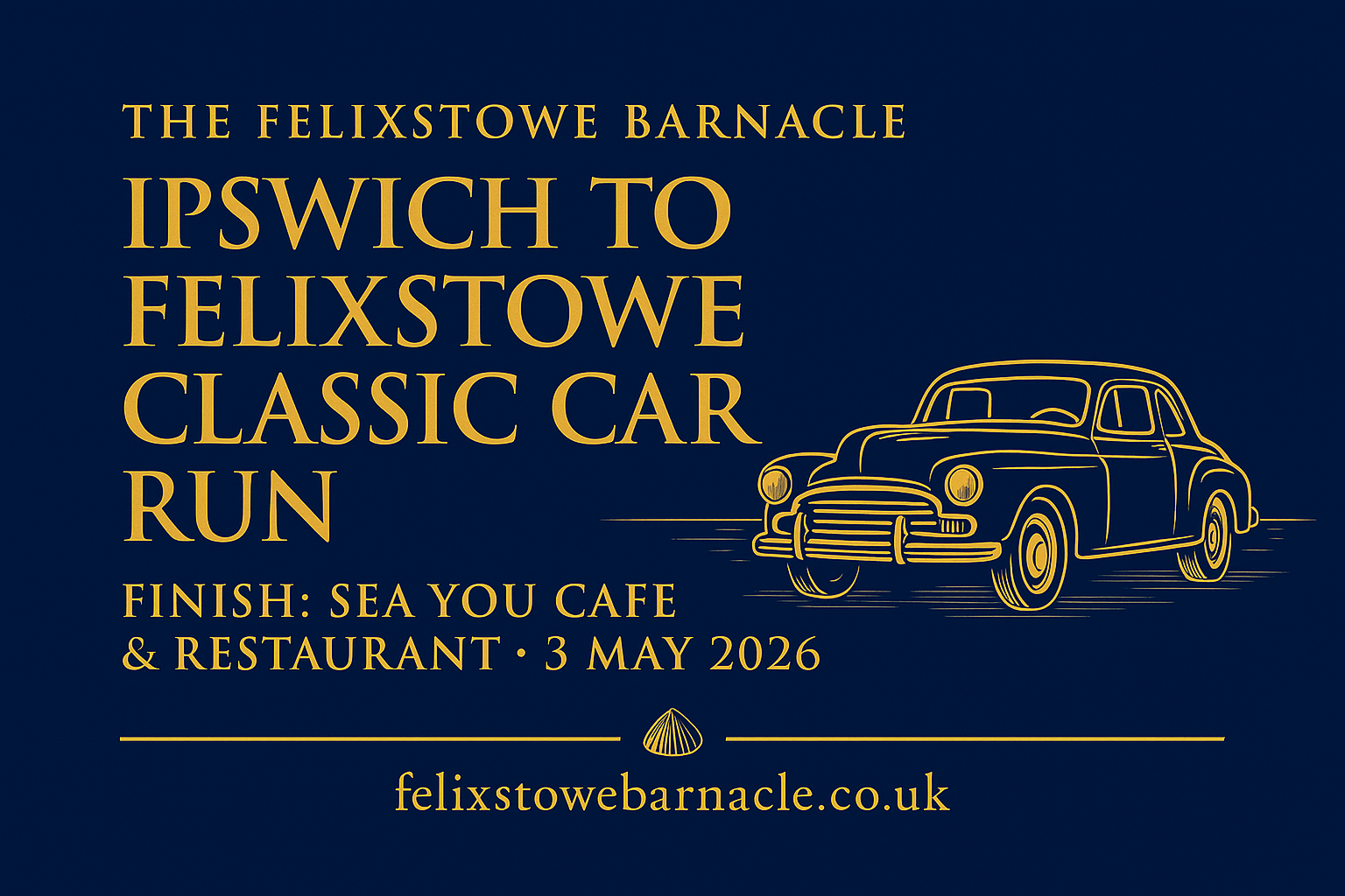 Ipswich to Felixstowe Classic Car Run